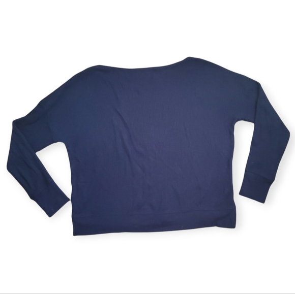Anthropologie Navy Blue Sweatshirt - Picture 2 of 3